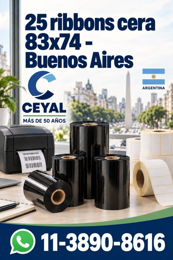 25 ribbons cera 83x74 - Buenos Aires
