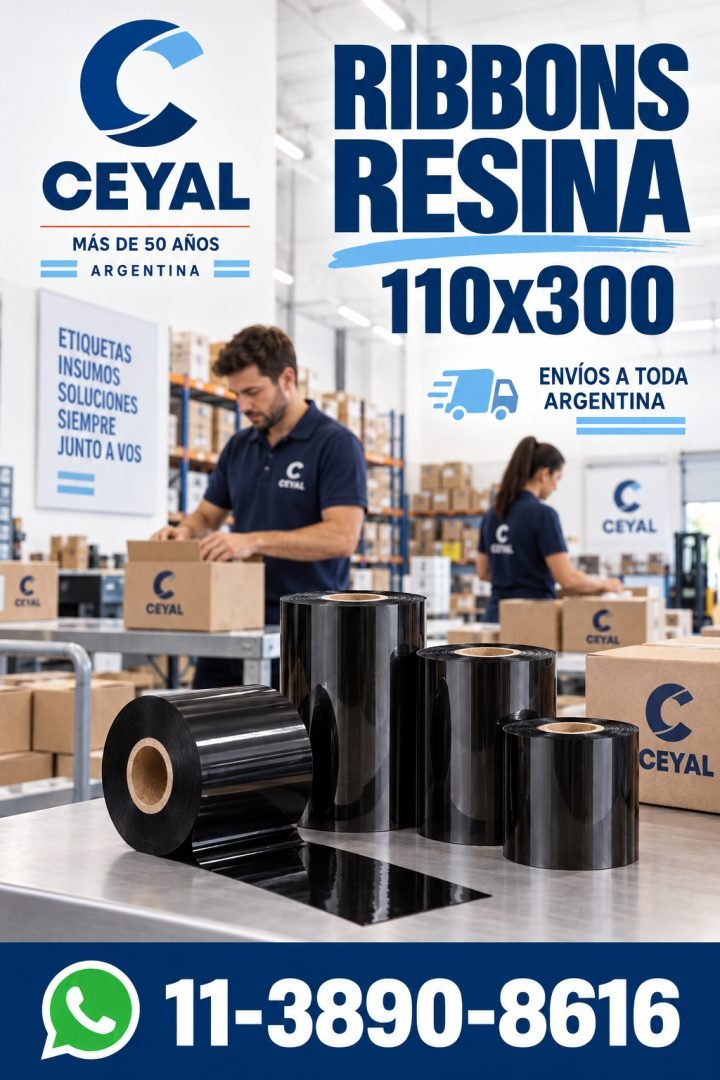Ribbons resina para tu empresa