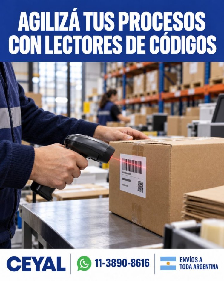 ¿Cómo acelero mis procesos con lectores de códigos?