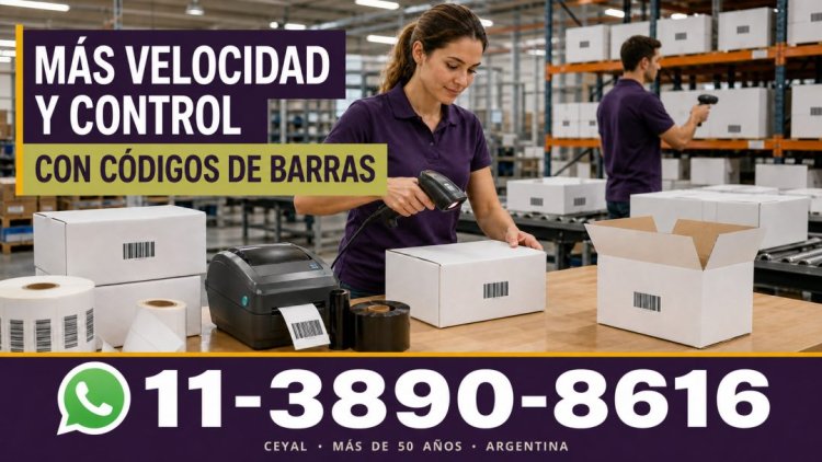Más velocidad y control con códigos de barras