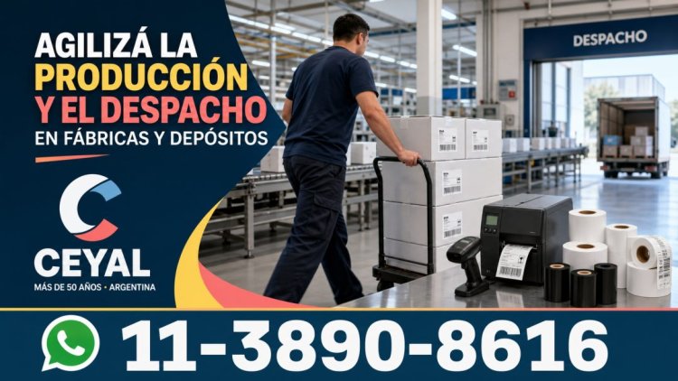 Agilizá la producción y el despacho en fábricas y depósitos
