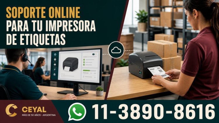 Soporte online para tu impresora de etiquetas