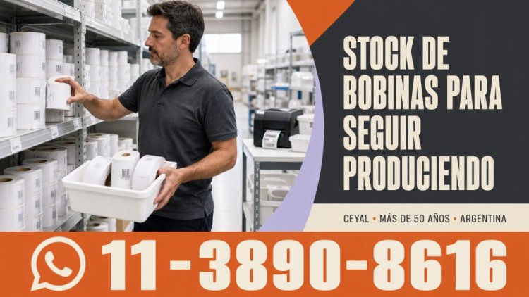 Stock de bobinas para seguir produciendo