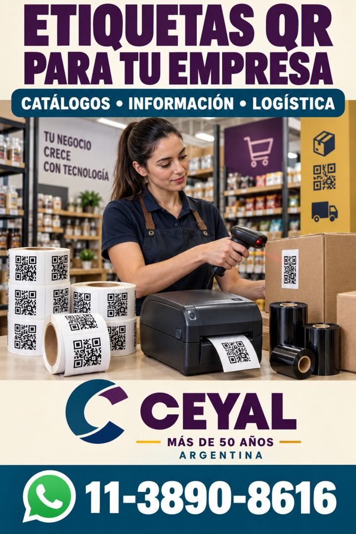 IMPRESIÓN DE CÓDIGOS QR EMPRESARIALES ARGENTINA