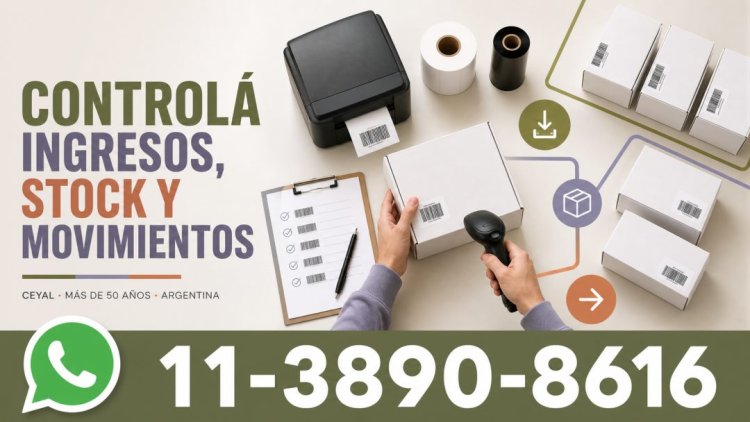 Controlá ingresos, stock y movimientos