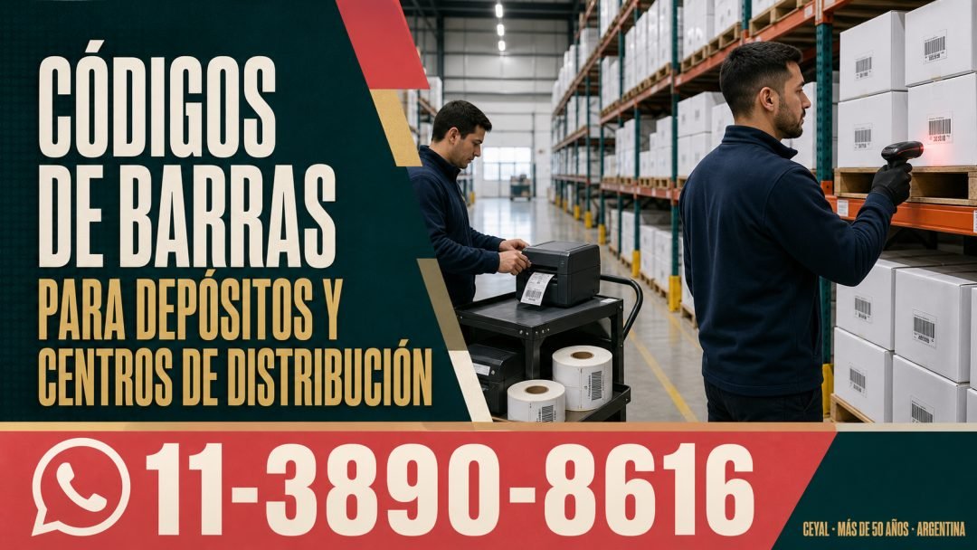 Códigos de barras para depósitos y centros de distribución