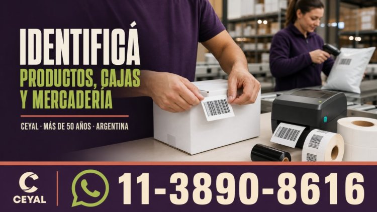 Identificá productos, cajas y mercadería