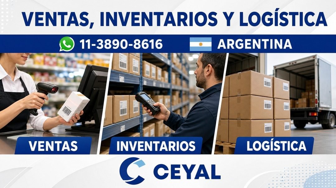 Códigos de barras para agilizar ventas, inventarios y logística