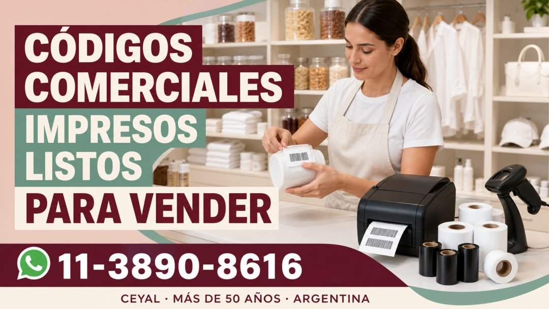 Códigos comerciales impresos