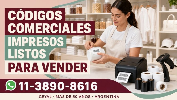 Códigos comerciales impresos