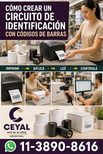 Cómo crear un circuito de identificación con códigos de barras