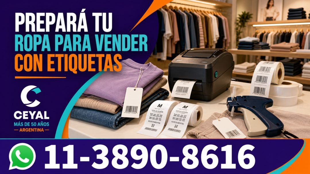 Cómo etiquetar ropa para vender