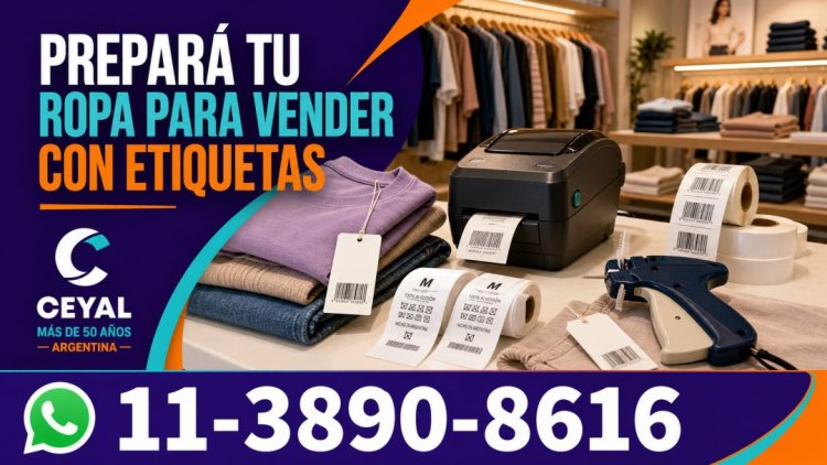 Cómo etiquetar ropa para vender