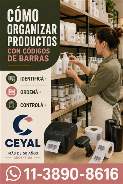 Cómo organizar productos con códigos de barras