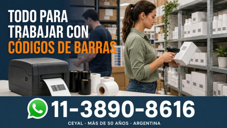 Todo para trabajar con códigos de barras