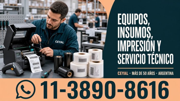 Equipos, insumos, impresión y servicio técnico para depósitos y fábricas