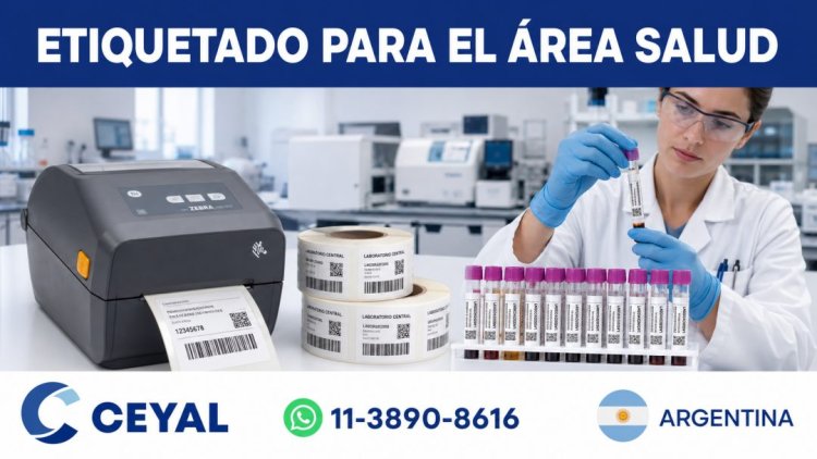 Etiquetado para el área salud: seguridad, precisión y trazabilidad