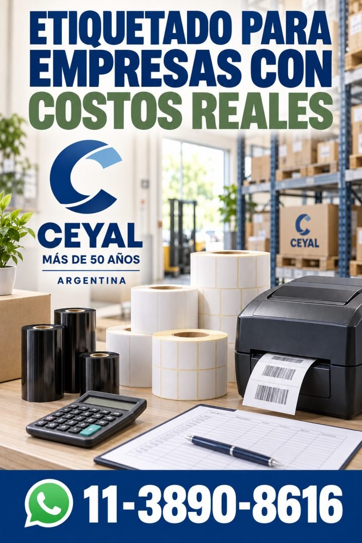 Etiquetado para empresas con costos reales