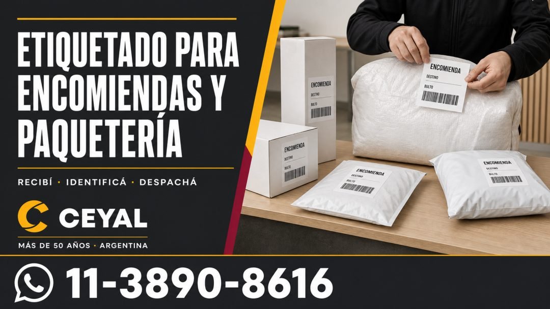 Etiquetado para encomiendas y paquetería