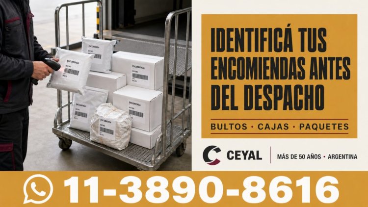 Identificá tus encomiendas antes del despacho