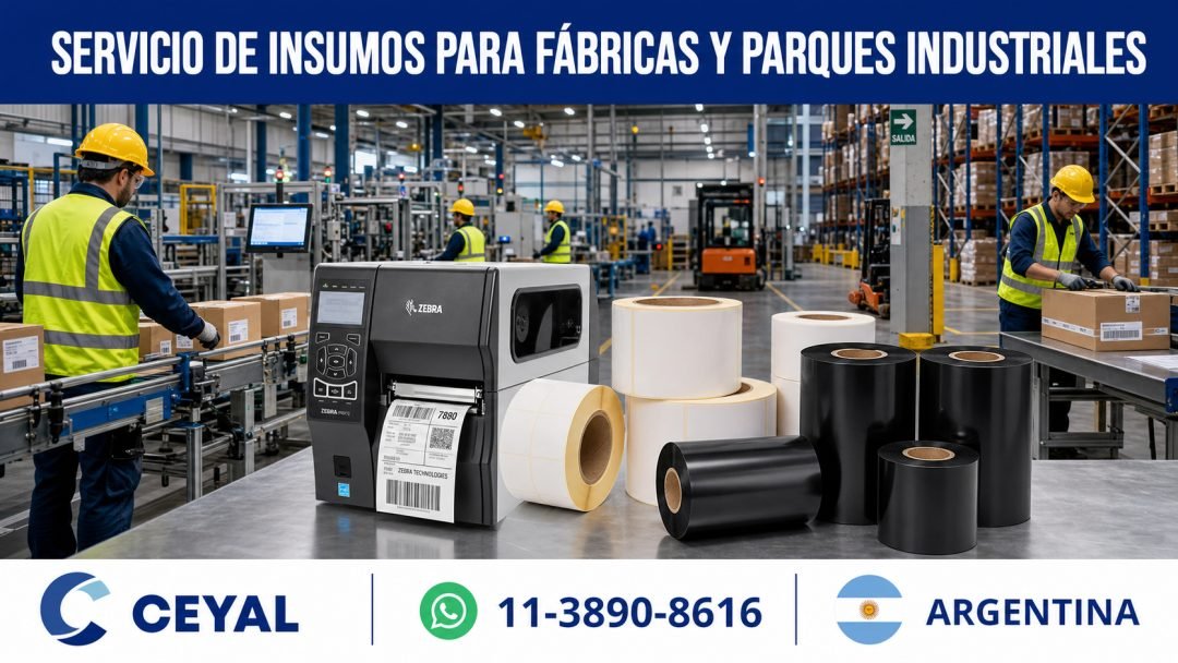 Cómo organizar el etiquetado industrial de una fábrica