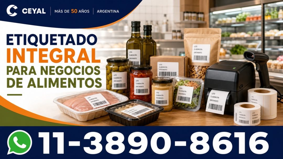 Etiquetado integral para negocios de alimentos