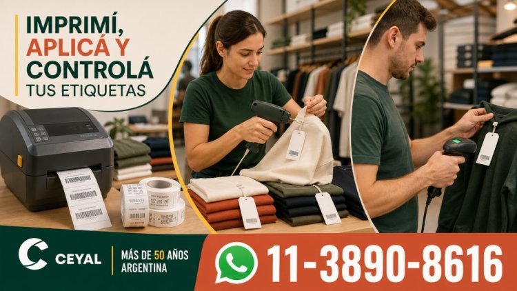 Imprimí, aplicá y controlá tus etiquetas