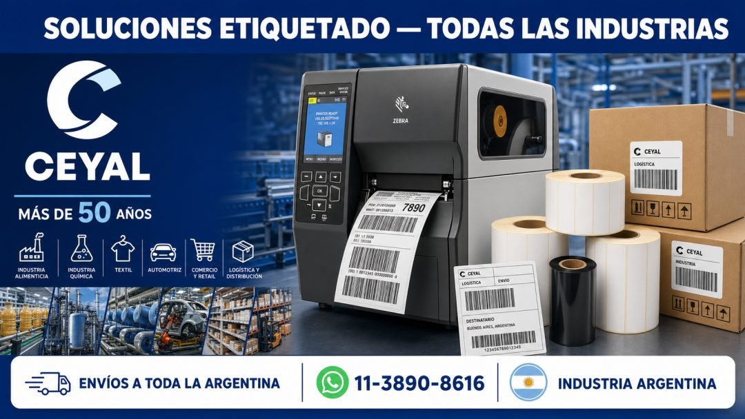 Etiquetado para industrias: soluciones que impulsan la producción