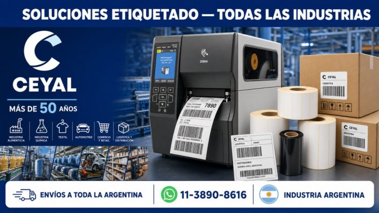 Etiquetado para industrias: soluciones que impulsan la producción
