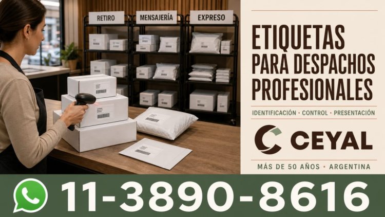 Etiquetas para despachos profesionales