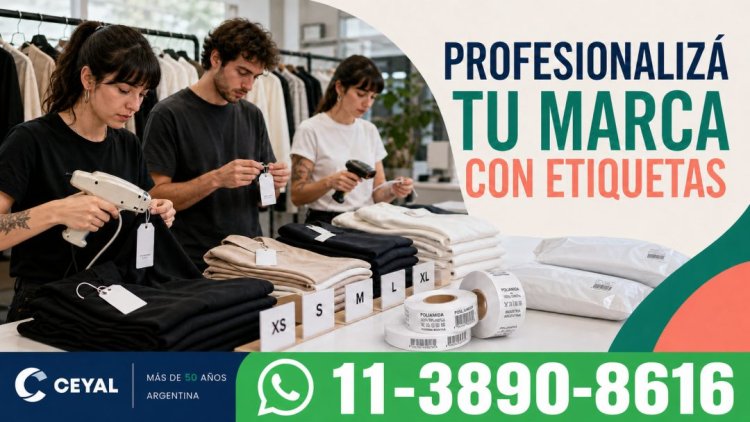 Profesionalizá tu marca con etiquetas