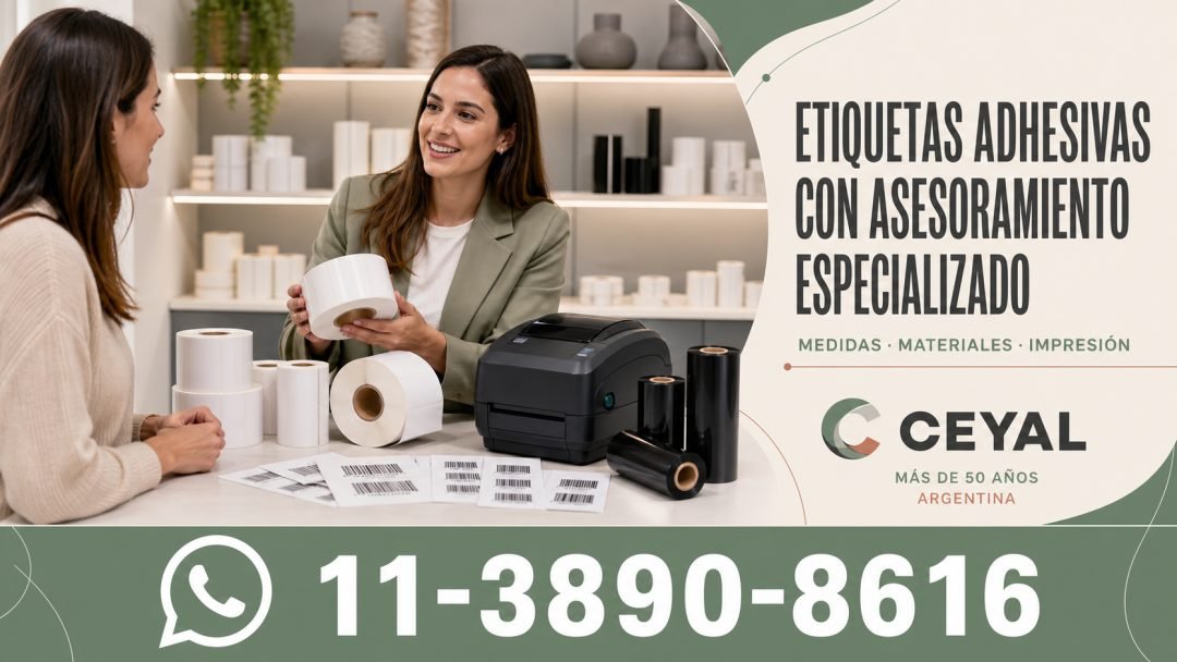 Etiquetas adhesivas con asesoramiento especializado