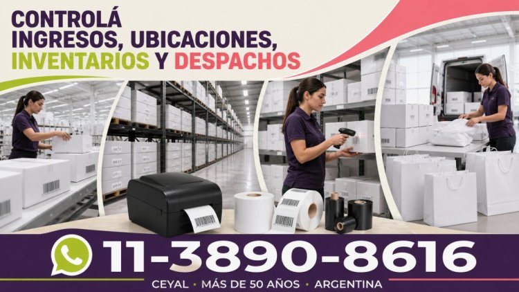 Controlá ingresos, ubicaciones, inventarios y despachos