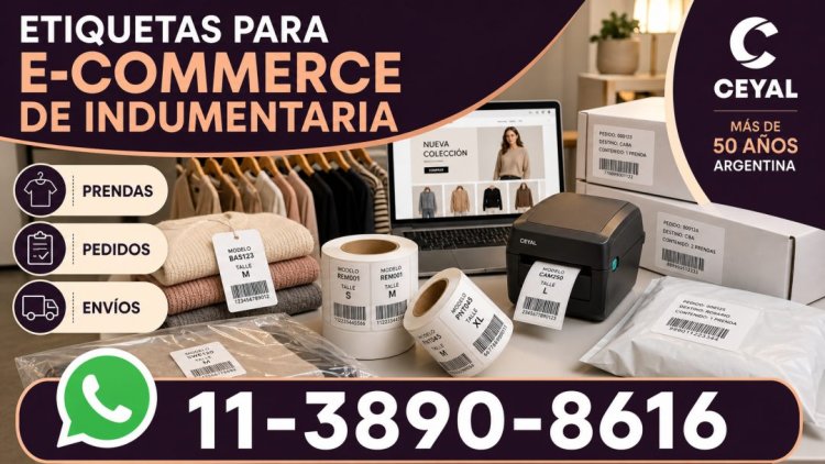 Etiquetas para e-commerce de indumentaria