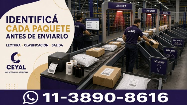 Identificá cada paquete antes de enviarlo