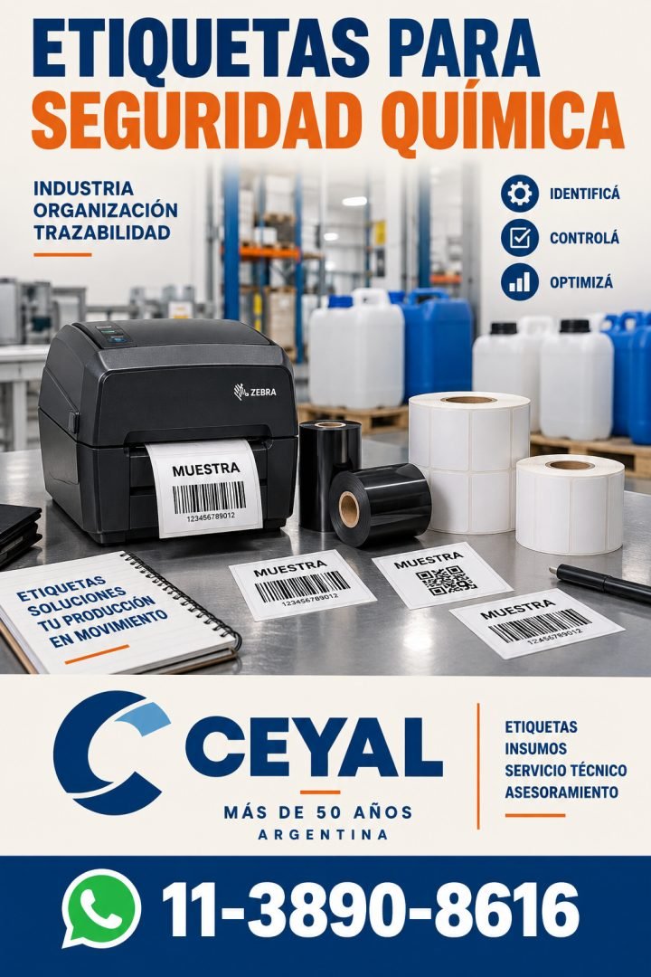 Etiquetas para Seguridad Química y el Cumplimiento Normativo