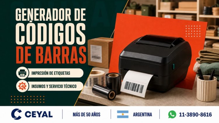 Generador de códigos de barras para tu negocio