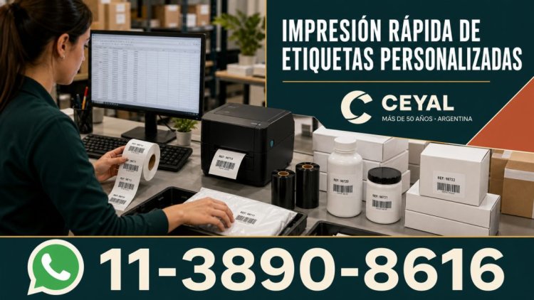 Impresión rápida de etiquetas personalizadas