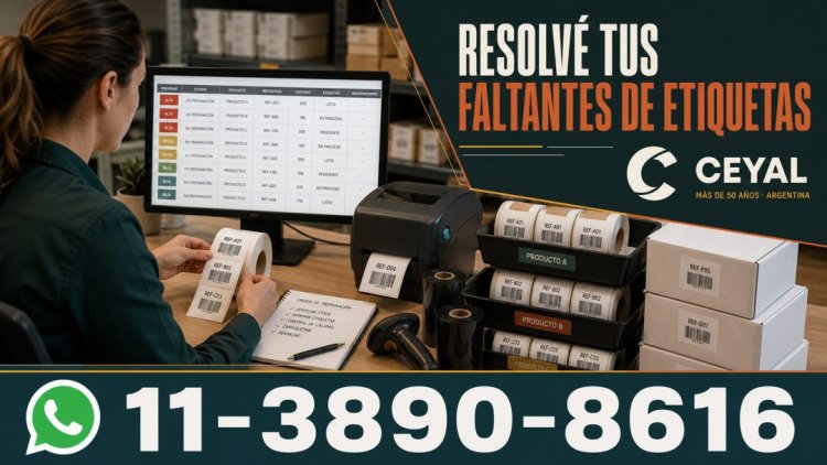 Resolvé tus faltantes de etiquetas