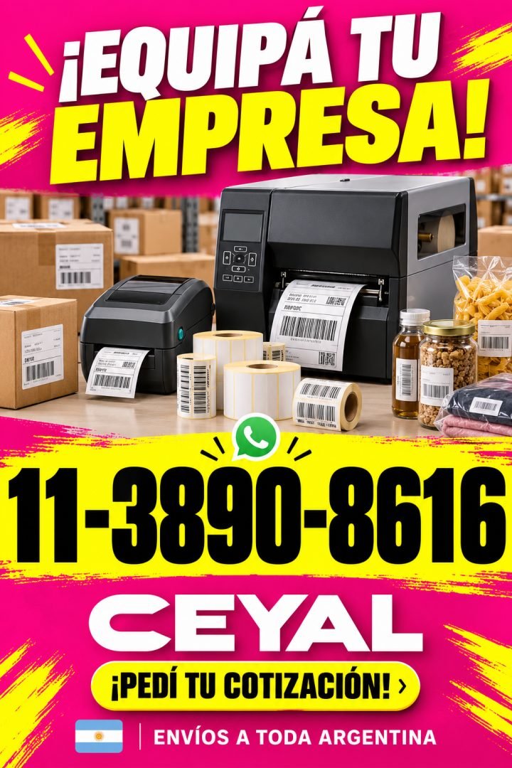 IMPRESORAS DE ETIQUETAS PARA PEQUEÑAS Y GRANDES EMPRESAS