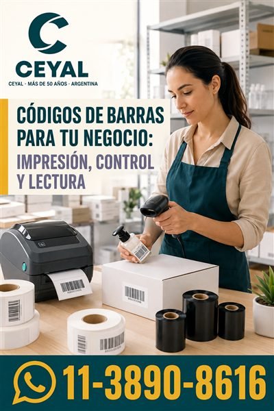Códigos de barras para tu negocio: impresión, control y lectura