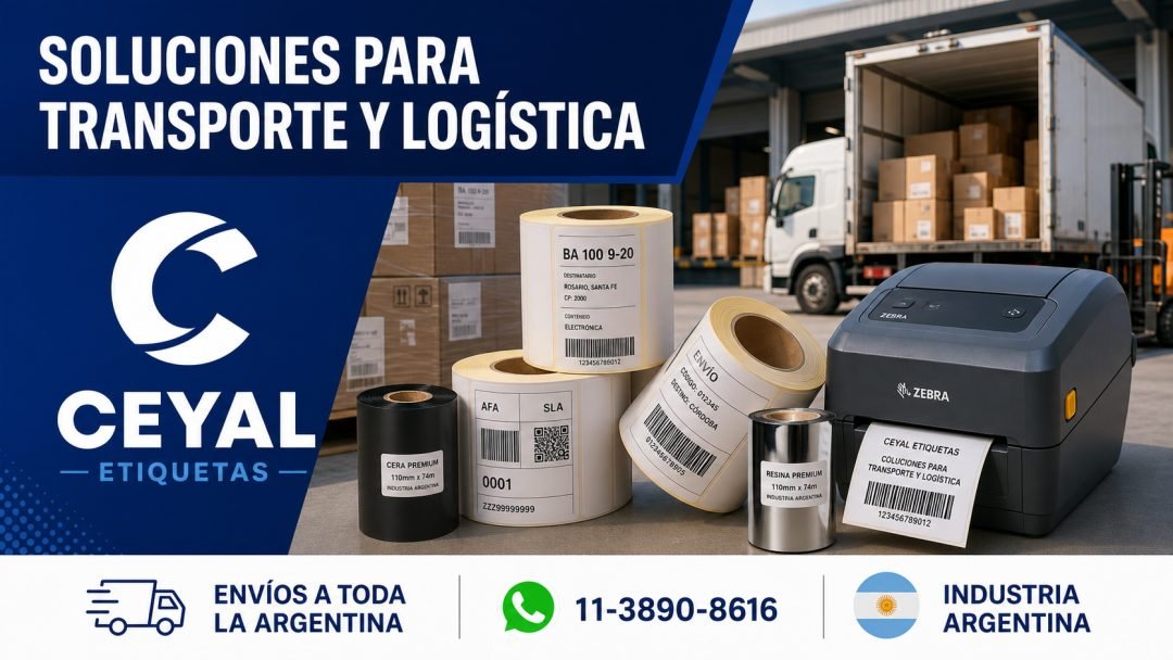 Insumos de etiquetado para logística: que cada paquete llegue bien