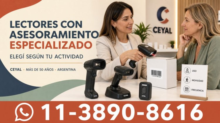 Lectores de códigos de barras con asesoramiento especializado