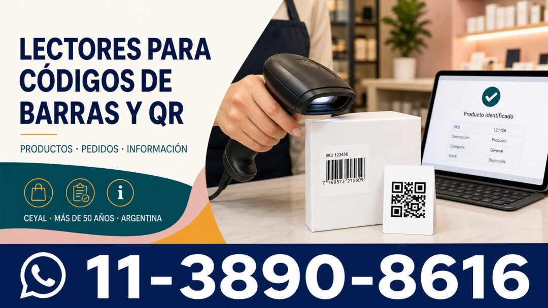 Lectores para códigos de barras y códigos QR