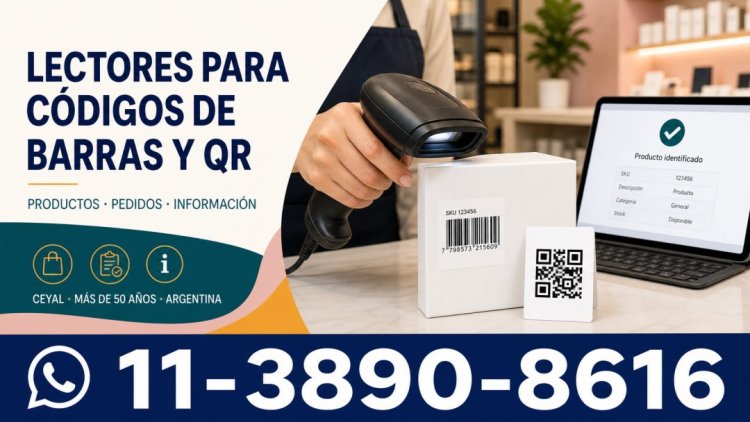 Lectores para códigos de barras y códigos QR