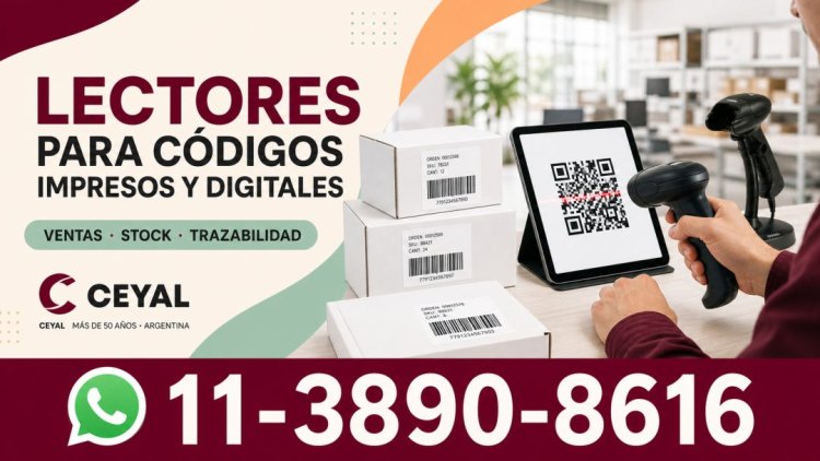 Lectores para códigos impresos y digitales