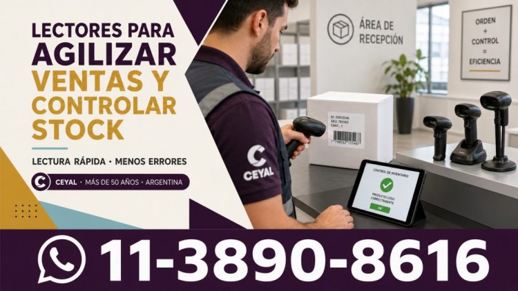 Lectores para agilizar ventas y controlar stock