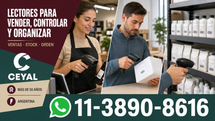 Lectores para vender, controlar y organizar
