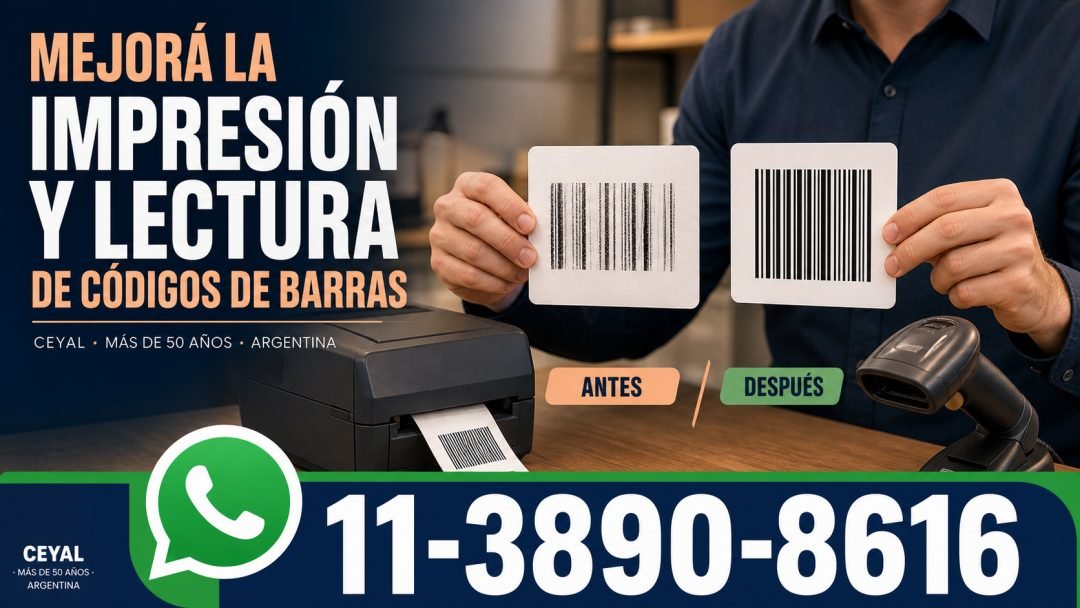 Cómo mejorar la impresión y lectura de códigos de barras