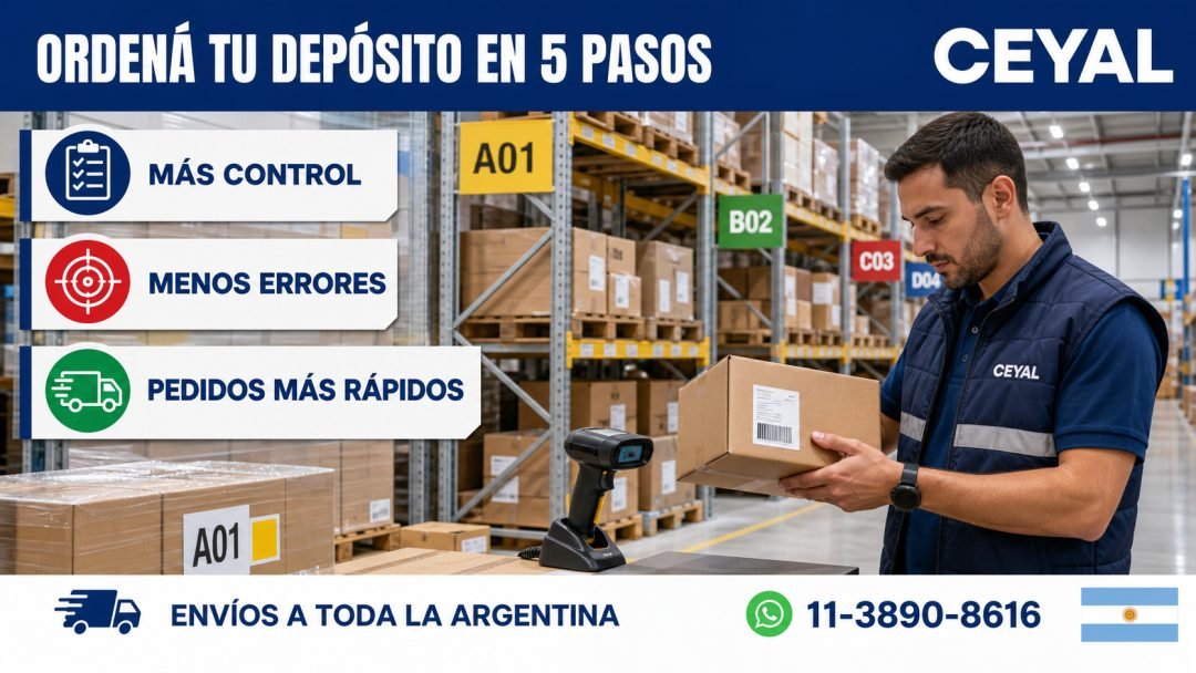 Guía para ordenar tu depósito con etiquetas